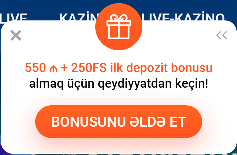 Mostbet azerbaycan bonus